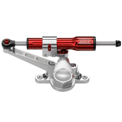 Kit amortiguador de dirección BITUBO rojo montaje OEM - Ducati 749 / 999 59712