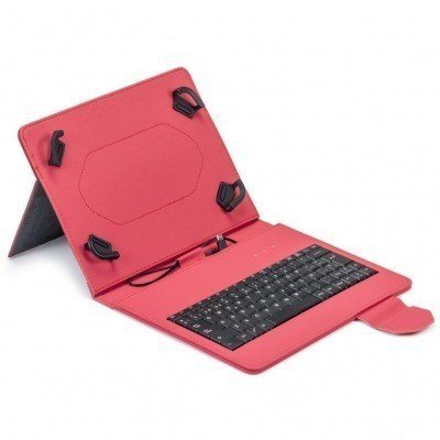 FUNDA TABLET MAILLON URBAN KEYBOARD USB 9.7-10.2 ROJO