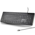 TECLADO SPECTRA ULTRA SLIM SILENCIOSO NEGRO USB NGS