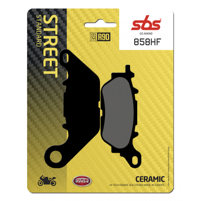 HF Street Ceramic Organic Brake Pads SBS 858HF
