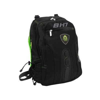 BK7G mochila Negro, Verde Nylon