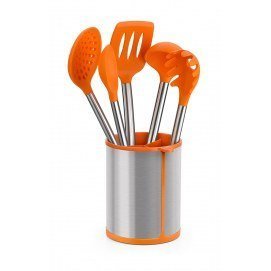 Set de accesorios BRA Efficient A195011, 5 piezas + bote, naranja