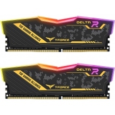 MEMORIA RAM DIMM TEAMGROUP T FORCE DELTA RGB 32GBX2 DDR4 3200MHZ