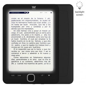 Libro electrónico E-Book WOXTER SCRIBA 195 EB26-059 6 4GB PL negro