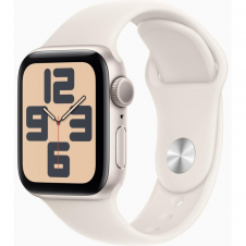 Apple Watch SE OLED 40 mm Digital 324 x 394 Pixeles Pantalla táctil Beige Wifi GPS (satélite) Tamaño Banda S/M