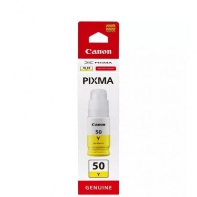 Canon GI50 Amarillo Botella de Tinta Original - GI50Y/3405C001