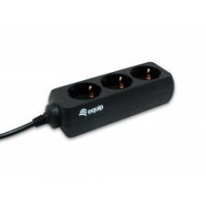Regleta Equip 3xschuko Cable 1.1m Negra