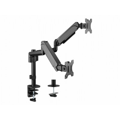 Soporte de sobremesa para dos monitores de 17-32