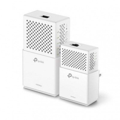 Adaptador Powerline TPLink TL-WPA7510Kit 1000Mbps/ Alcance 300m/ Pack de 2