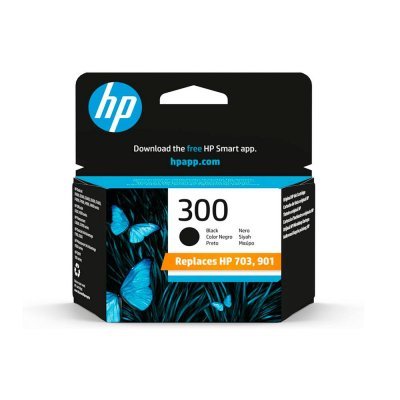 HP 300 Negro Cartucho de Tinta Original - CC640EE