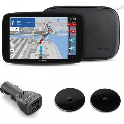 Navegador GPS TomTom GO Expert Plus - Premium Pack | Pantalla 7 | Táctil | Negro