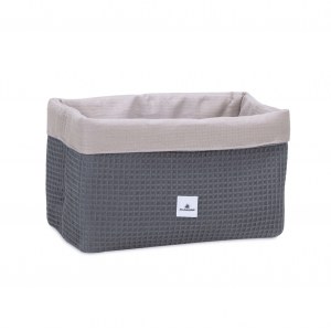 Cesta colonias infantil acolchada 128 Stone Grey · Alondra