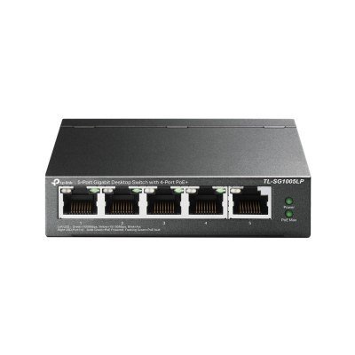 Switch 5 puertos tp - link tl - sg1005lp 10 - 100 - 1000 4 puertos poe+