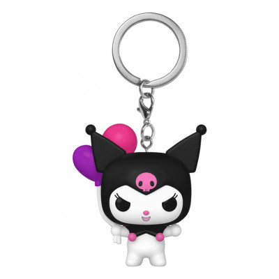 POP! KEYCHAIN Kuromi with Balloons Llavero de anilla Multicolor