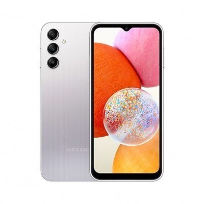 Telefono movil smartphone samsung galaxy a14 6.6pulgadas - 128gb rom - 4gb ram - silver