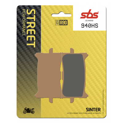 HS Street Excel Sintered Front Brake Pads SBS 940HS