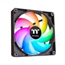 Ventilador 140x140 thermaltake ct140 black pack 2uds - 1500rpm - pwm - argb