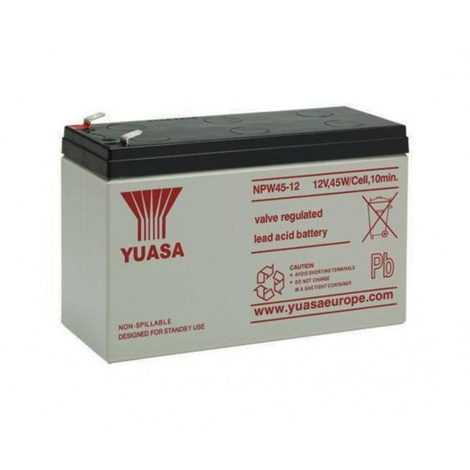 Bateria PLOMO 12V 8,5Ah UPS/SAI YUASA