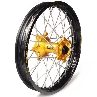 Rueda completa Haan Wheels aro negro 19-1,85 buje oro 1 16115/3/2 1 16115/3/2