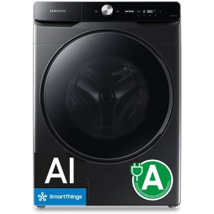 Lavadora Samsung WF20DG8650BVU3, 20 kg, 1000 rpm, clase A, negro
