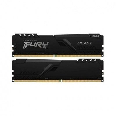 Kit 2xDimm Kingston 16GB DDR4 3600Mhz Fury Beast