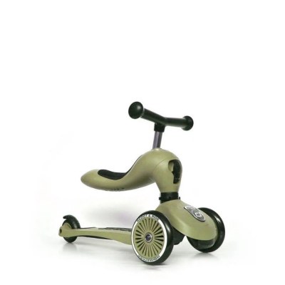 Patinete 2 en 1 Scoot And Ride Highwaykick One Olive