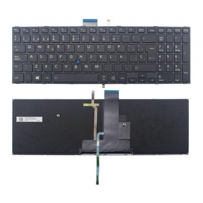 Teclado compatible para portátil TOSHIBA Satellite Pro R50-c / Retroiluminado