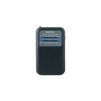 RADIO ANALOGICA MINI CON ALTAVOZ DAEWO DW1008 AM/FM ENTRADA JACK 3.5mm ANTENA TELESCOPICA FUNCIONA C