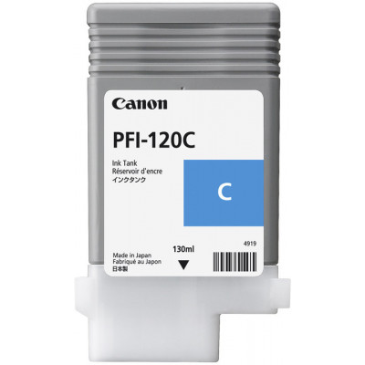 Cartucho tinta canon pfi - 120 c cian