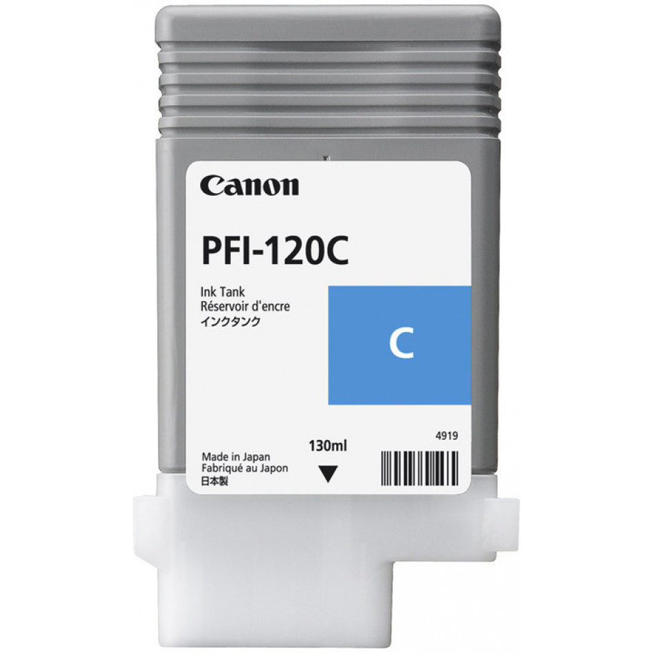 Cartucho tinta canon pfi - 120 c cian