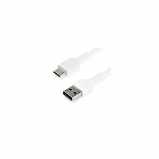 StarTech.com Cable usb 2.0 tipo-a macho a usb tipo-c macho 1m blanco RUSB2AC1MW