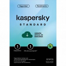 Licencia electronica ESD Antivirus Kaspersky STANDAR 1 dispositivo / 12 meses