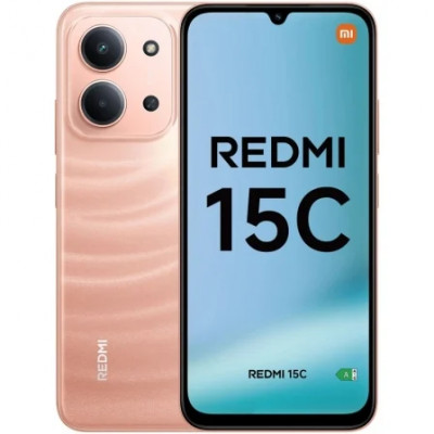 Smartphone Xiaomi Redmi 15C 4GB/ 256GB/ 6.9/ Naranja