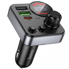 Hoco E86 Transmisor FM y BLuetooth 48W Dual Port PD30W+QC3.0