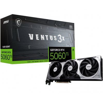 Tarjeta grafica msi rtx 5060 ti 16g ventus 3x oc