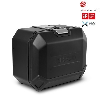 Maleta derecha alumino SHAD Terra Black 47L D0TR47100RB