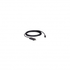 CABLE CONVERTIDOR ATEN USB TIPO-C MACHO A HDMI MACHO 4K 2.7M NEGRO UC3238-AT