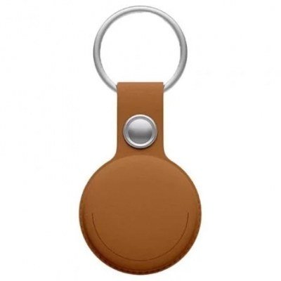Localizador Leotec Mitag LETAG01M compatible con Apple/ Incluye LLavero/ Marrón
