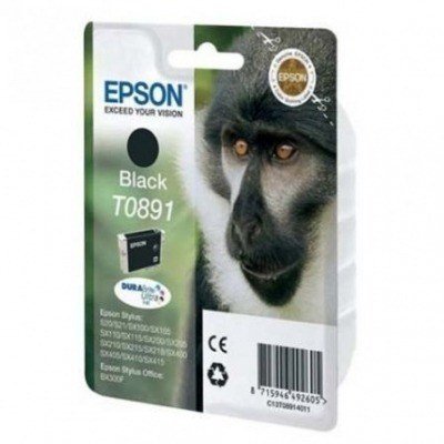 Epson T0891 Negro Cartucho de Tinta Original - C13T08914011