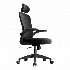 SILLA DE OFICINA ACTECK FLUX BASE EC343HR AC-943338 MALLA NEGRA