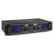 SkyTec, amplificador 2x 1000W con ecualizador - SPL2000EQ