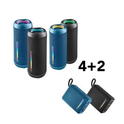 Kit altavoces ngs rollerfuria 4 + 2