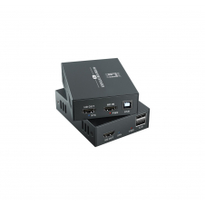 LevelOne HVE-8111 extensor audio/video Transmisor y receptor de señales AV Negro