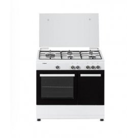 Conjunto de Cocina Corberó CCSF5GB922W, 90 x 60 cm, 5 zonas, gas butano, blanco