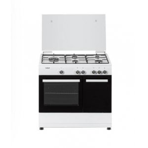 Conjunto de Cocina Corbero CCSF5GB922W, 90 x 60 cm, 5 zonas, gas butano, blanco