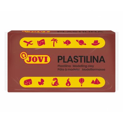 Jovi Caja de 30 Pastillas de Plastilina 50gr - Pasta Vegetal - No Endurece - sin Gluten - Inocua - Facil de Moldear - Ideal para Volumen - Color Rosa