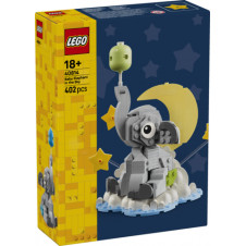 Lego bebé elefante en el cielo