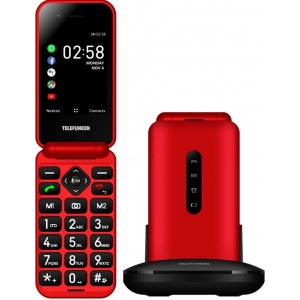 SENIORPHONE Telefunken S740 rojo