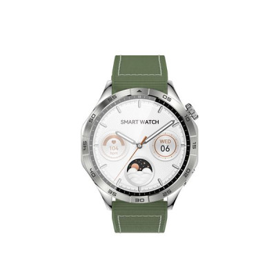 Smartwatch XO Watch4 - Pantalla redonda AMOLED 1.43 | Llamadas Bluetooth | Multideporte | IP68 | Color verde
