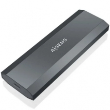 Caja Externa para Disco SSD M.2 NVMe Aisens ASM2-029GR/ USB 3.2/ Sin tornillos